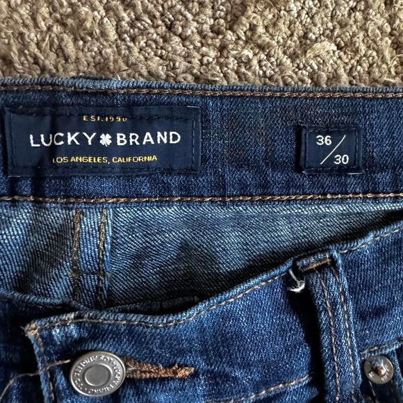 Navy blue lucky brand straight - Picture 2 of 5